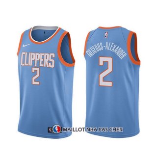 Maillot Los Angeles Clippers Shai Gilgeous Alexander Ville Bleu