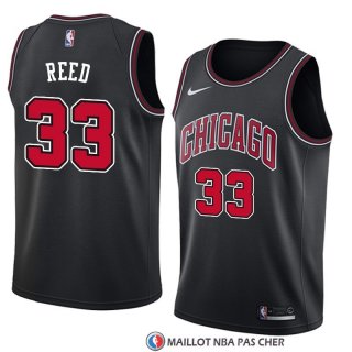 Maillot Chicago Bulls Willie Reed Statement 2018 Noir