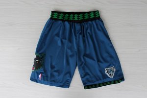 Short retro de Bleu Minnesota Timberwolves NBA