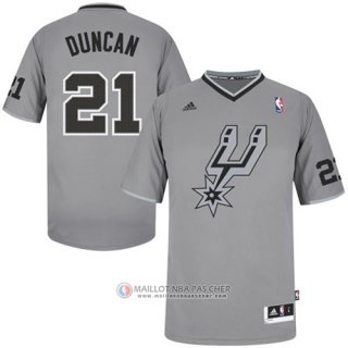 Maillot Duncan San Antonio Spurs #21 Gris