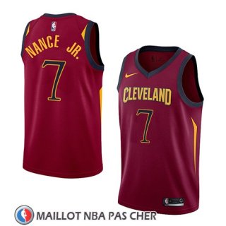 Maillot Cleveland Cavaliers Larry Nance Jr. No 7 Icon 2018 Rouge