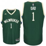 Maillot Fete des Peres Bucks Dad 1 Vert