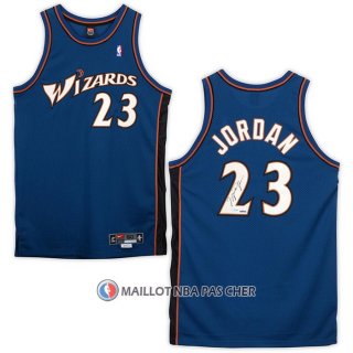 Maillot Washington Wizards Michael Jordan NO 23 Retro Bleu2