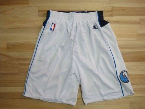 Short Blanc Dallas Mavericks NBA