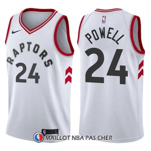 Maillot Tornto Raptors Norman Powell Association 24 2017-18 Blanc