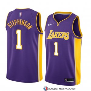 Maillot Los Angeles Lakers Lance Stephenson Statement 2017-18 Volet