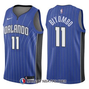 Maillot Orlando Magic Bismack Biyombo Icon 11 2017-18 Bleu