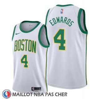 Maillot Boston Celtics Carsen Edwards Ville 2019-20 Blanc