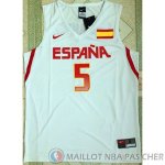 Maillot Jeux Olympiques Rio Espana Fernandez #5 Blanc