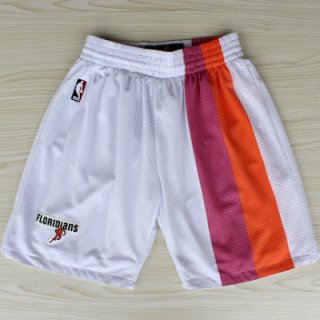 Short ABA Miami Heats Blanc