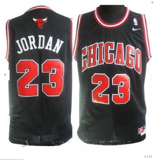 Maillot Chicago Bulls Jordan #23 Noir