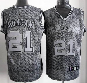 Maillot Duncan San Antonio Spurs #21 Static Fashion