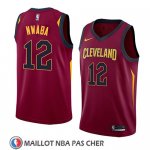 Maillot Cleveland Cavaliers David Nwaba No 12 Icon 2018 Rouge