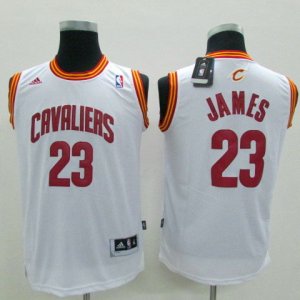 Maillot Enfant de James Cleveland Cavaliers #23 Blanc