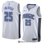 Maillot Orlando Magic Wes Iwundu Association 2018 Blanc