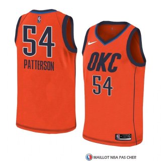 Maillot Oklahoma City Thunder Patrick Patterson Earned 2018-19 Orange