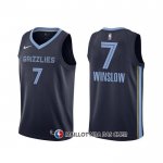Maillot Memphis Grizzlies Justise Winslow Icon Bleu