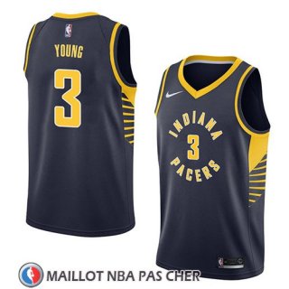 Maillot Indiana Pacers Joe Young No 3 Icon 2018 Bleu