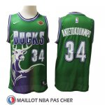 Maillot Milwaukee Bucks Giannis Antetokounmpo 2019-20 Vert.