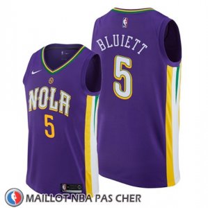 Maillot New Orleans Pelicans Trevon Bluiett Ville Edition Volet