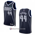 Maillot Dallas Mavericks Davis Bertans NO 44 Statement 2022-23 Bleu