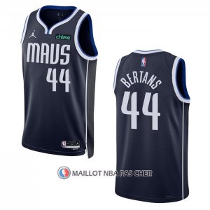 Maillot Dallas Mavericks Davis Bertans NO 44 Statement 2022-23 Bleu