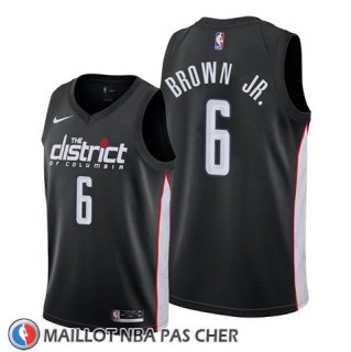 Maillot Washington Wizards Troy Brown Jr. Ville Edition Noir