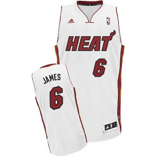 Maillot Blanc James Miami Heat Revolution 30