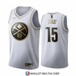 Maillot Golden Edition Denver Nuggets Nikola Jokic Blanc