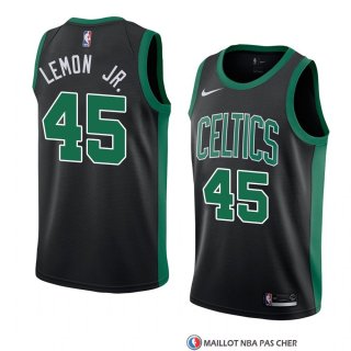 Maillot Boston Celtics Walter Lemon JR Statement 2018 Noir