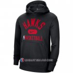 Veste a Capuche Atlanta Hawks Performance Practice 2021-22 Noir
