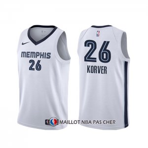 Maillot Memphis Grizzlies Kyle Korver Association Blanc