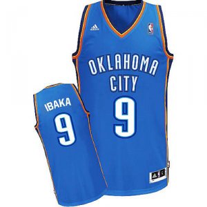 Maillot Bleu Ibaka Oklahoma City Thunder Revolution 30