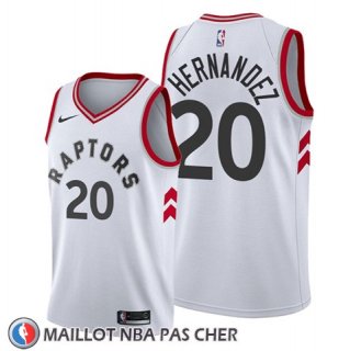 Maillot Tornto Raptors Dewan Hernandez Association Blanc