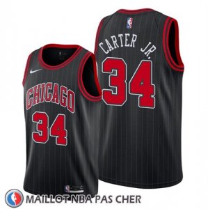 Maillot Chicago Bulls Wendell Carter Jr. Statement Edition Noir