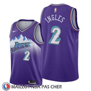 Maillot Utah Jazz Joe Ingles Hardwood Classics 2019-20 Volet