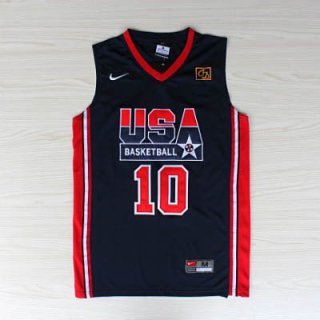 Maillot de Drexler USA NBA 1992 Bleu