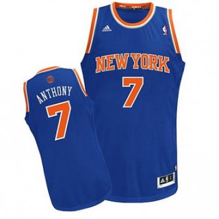 Maillot Bleu Anthony New York Knicks Revolution 30