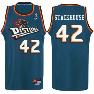 Maillot Pistonss Stackhouse 42 Bleu