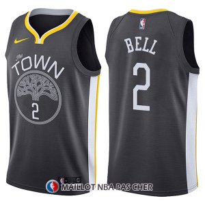 Maillot Golden State Warriors Jordan Bell The Town Statement 2 2017-18 Noir