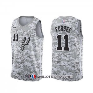 Maillot San Antonio Spurs Bryn Forbes Earned Camuflaje