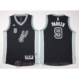 Maillot Enfant de Noir Parker San Antonio Spurs Revolution 30