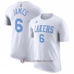 Maillot Manche Courte Los Angeles Lakers LeBron James Classic 2022-23 Blanc