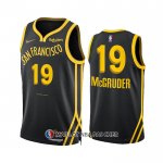 Maillot Golden State Warriors Rodney Mcgruder NO 19 Ville 2023-24 Noir