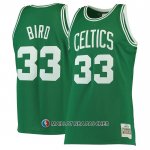 Maillot Boston Celtics Larry Bird NO 33 Mitchell & Ness 1985-86 Vert