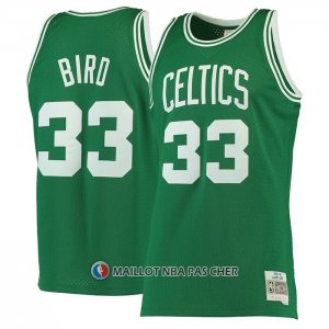 Maillot Boston Celtics Larry Bird NO 33 Mitchell & Ness 1985-86 Vert
