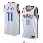 Maillot Oklahoma City Thunderr Abdel Nader Association 2017-18 Blanc