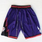 Short Retro Toronto Raptors Pourpre
