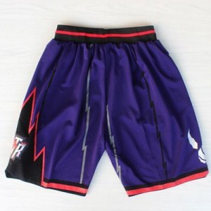 Short Retro Toronto Raptors Pourpre
