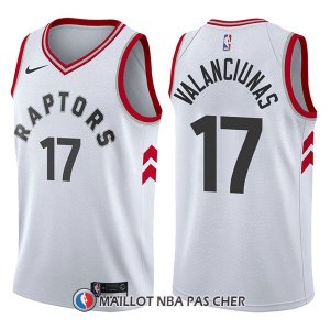 Maillot Tornto Raptors Jonas Valanciunas Association 17 2017-18 Blanc